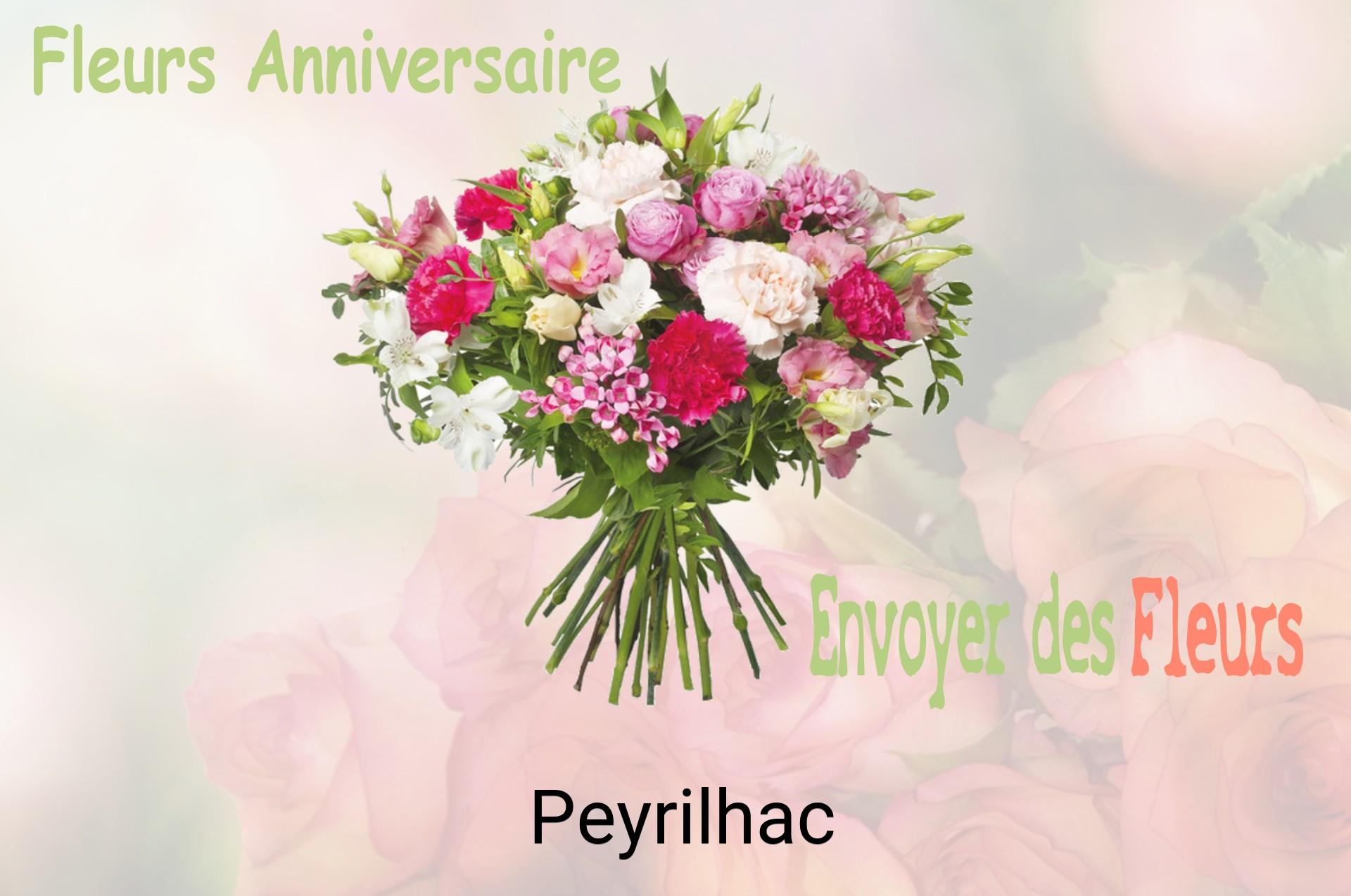 Bouquet de fleurs d’anniversaire livré à Peyrilhac